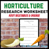 Horticulture Root Vegetable & Disease Enrichment Research 