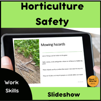 Preview of Horticulture Safety Slideshow