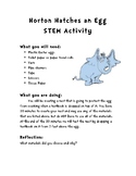 Horton Hatches an Egg STEM Activity