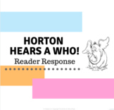 Horton Hears A Who - Readers Response
