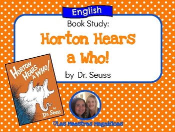Preview of Horton Hears a Who!
