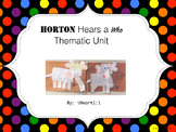 "Horton Hears a Who" Thematic Unit (QR code Word-Wall Cards)