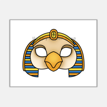 horus mask template