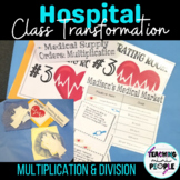 Hospital Classroom Transformation Multiplication Division Word Problems