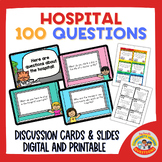Hospital Community Helpers Activity: 100 Questions Discuss