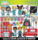 Hospital Community Helpers Clipart {Zip-A-Dee-Doo-Dah Designs}