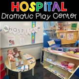 Hospital Doctor Dramatic Play Center and Printables Set