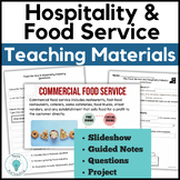 Hospitality Industry Lesson and Marketing a Restaurant - F