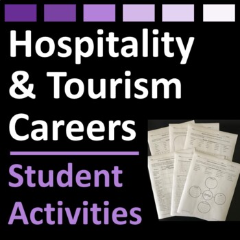 Preview of Hospitality and Tourism Career Activities