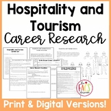 Hospitality and Tourism Career Research | Family and Consu