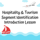 Hospitality and Tourism Industry Segment Identification Lesson
