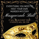 Host Your Own Classroom Murder Mystery Masquerade Ball! 