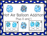 Hot Air Balloon Addition (Plus 0 and 1)