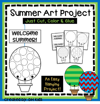 Hot air balloon project | TPT