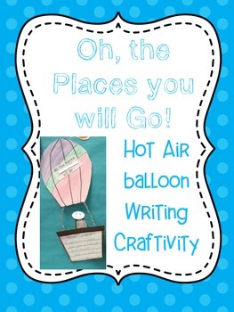 Preview of Hot Air Balloon Craftivity! FREEEEBIE!