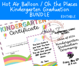 Hot Air Balloon / Oh the Places Themed Kindergarten Gradua