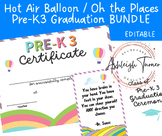 Hot Air Balloon / Oh the Places Themed PRE-K 3 Graduation 