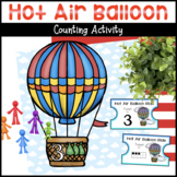 Hot Air Balloon Ride Transportation Counting Activity