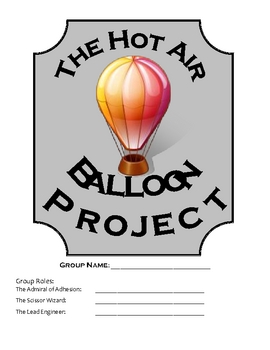 Preview of Hot Air Balloon Science Project - Heat and Matter (5 - 9)