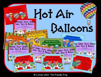Preview of Hot Air Balloons Classroom Decor Mega Bundle