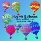 Hot Air Balloons Clip Art