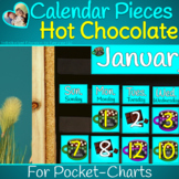 Hot Chocolate Calendar Pocket Chart Inserts