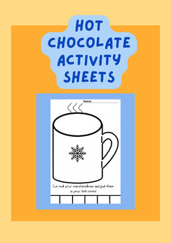 Preview of Hot Chocolate Craft - Scissor Skills