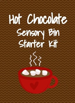Hot Chocolate Winter Sensory Bin for Preschoolers – The Salty Mamas