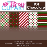 Hot Chocolate Digital Papers