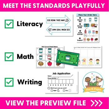 Hot Cocoa Stand Dramatic Play Set – Harbor and Sprout