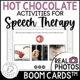 Hot Chocolate Speech Therapy Winter Activities BOOM CARDS™