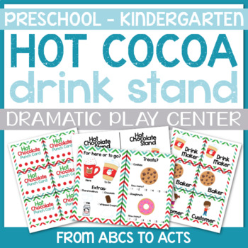 HOT CHOCOLATE STAND DRAMATIC PLAY 🍫 - Teach.Talk.Inspire