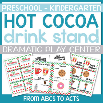 Preview of Hot Chocolate Stand Dramatic Play Center