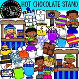 Hot Chocolate Stand: Winter Clipart {Creative Clips Clipart}