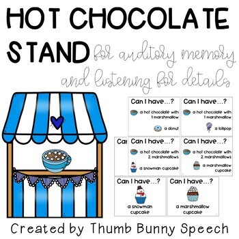 Get the Family Involved: Hot Chocolate Stand with FREE Printables!