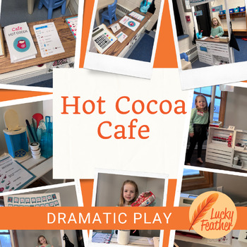 Preview of Dramatic Play Set: Hot Coca Cafe - Ignite Imaginations!