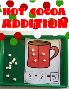 Hot Cocoa Addition FREE by Happy Little Kindergarten | TpT