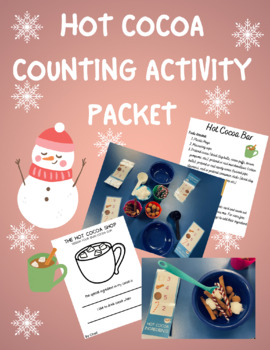 Hot Cocoa Counting Math Activity by The Preschool Connection | TPT