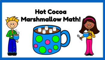 Preview of Hot Cocoa Marshmallow Math (Addition to 10)-Digital Resources (Google Slides)