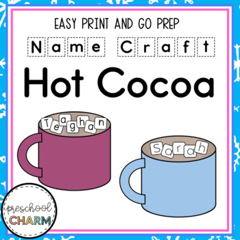 Preview of Hot Cocoa Name Craft