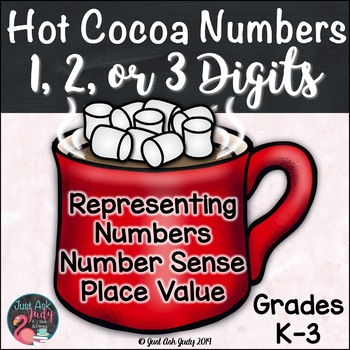 Preview of Hot Cocoa Numbers Number Sense and Place Value