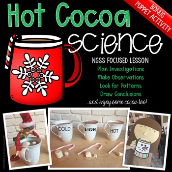 Preview of Hot Cocoa Science - Elementary December STEM - Christmas Science Activity