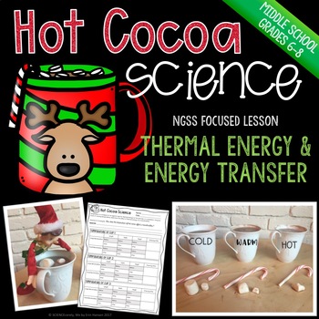 Preview of Hot Cocoa Science - Middle School December STEM Activity - Christmas Science