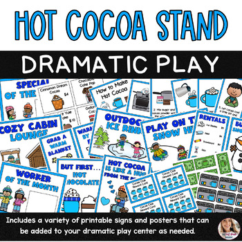 Hot Cocoa Stand Dramatic Play Set – Harbor and Sprout