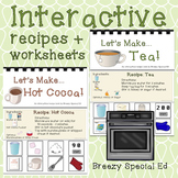Hot Cocoa and Tea - Visual Recipes for special education