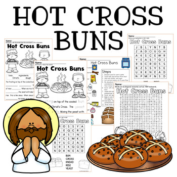 Preview of Hot Cross Buns Lent - Catholic Hot Cross Buns Catholic