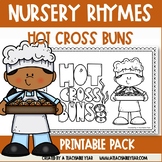 Hot Cross Buns Nursery Rhymes Activities and Worksheets