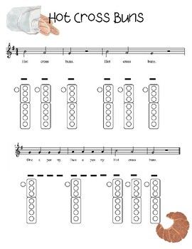 blank recorder fingering chart