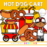 Hot Dog Cart Clipart (Food Clip Art)