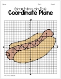 Hot Dog- Graphing on the Coordinate Plane Mystery Picture